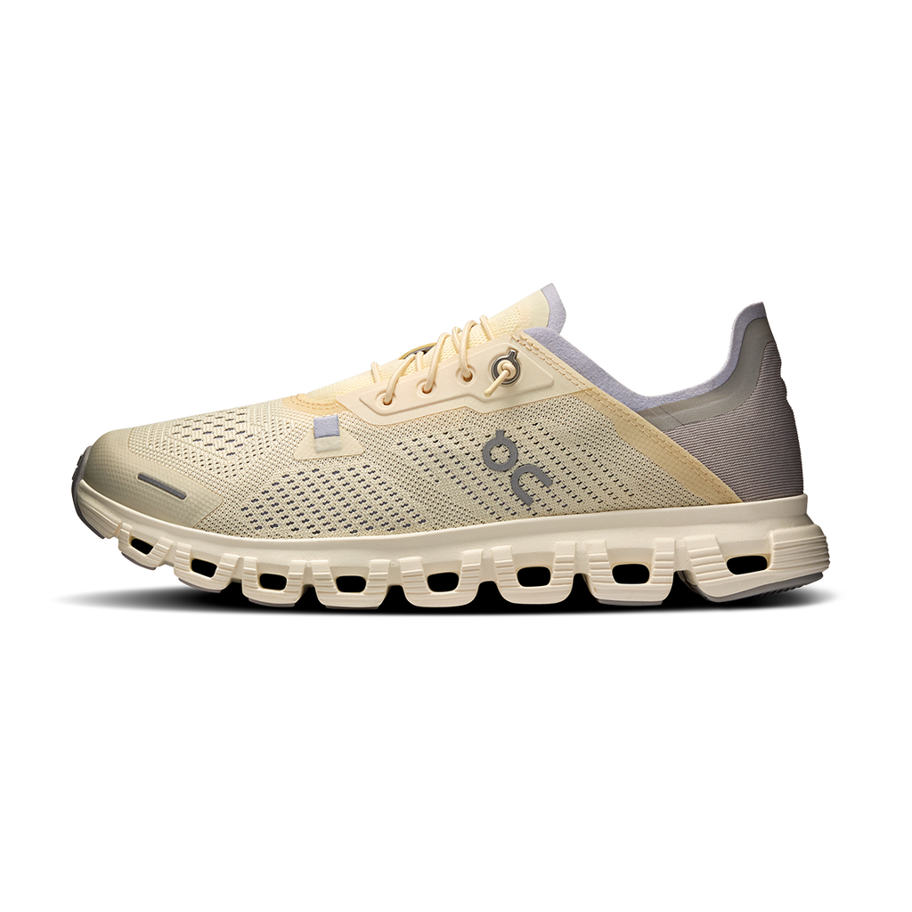 ON Cloud 6 Coast — Aloe - Limelight — Size B — Width 7 — Lifestyle View