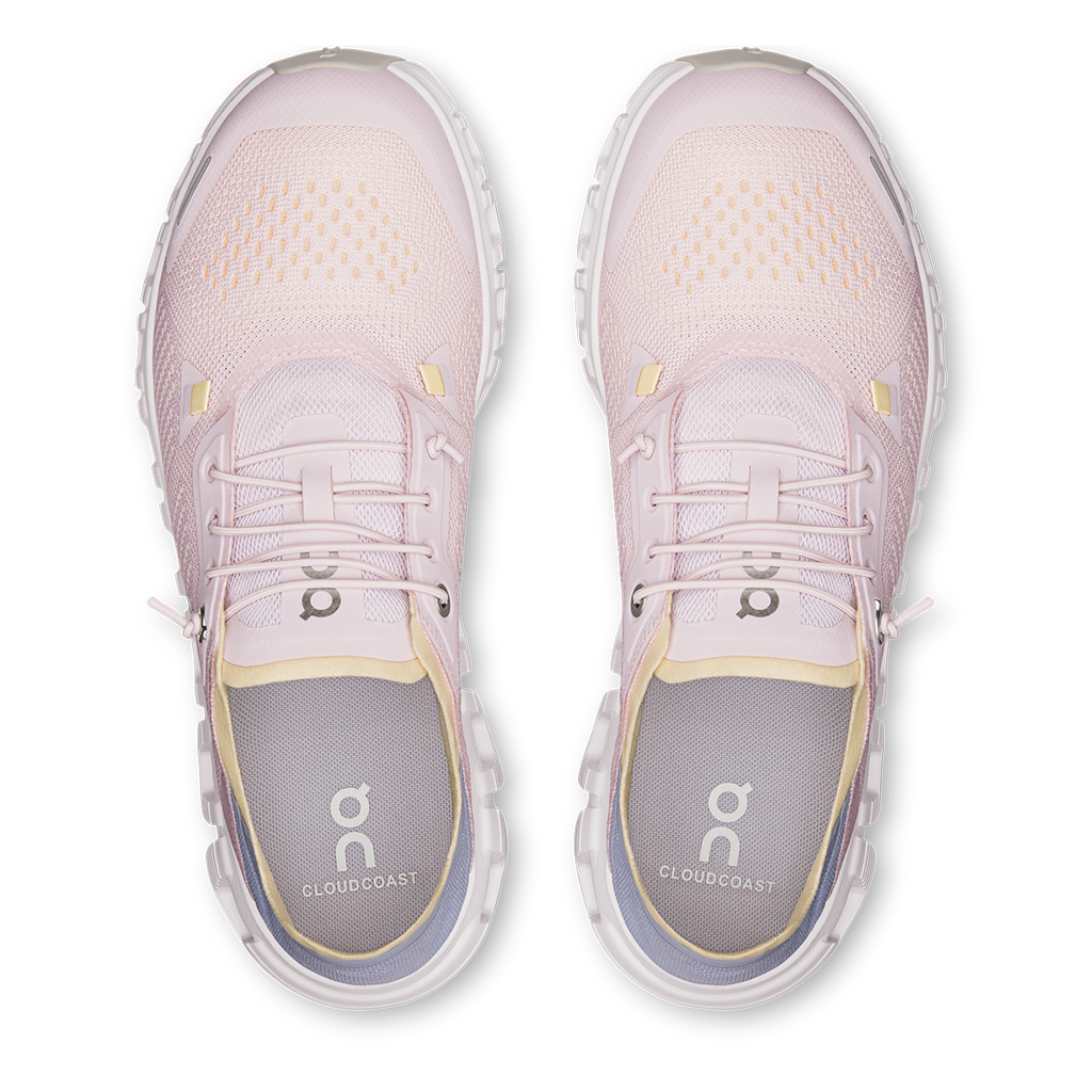 ON Cloud 6 Coast — Aloe - Limelight — Size B — Width 7 — Back View