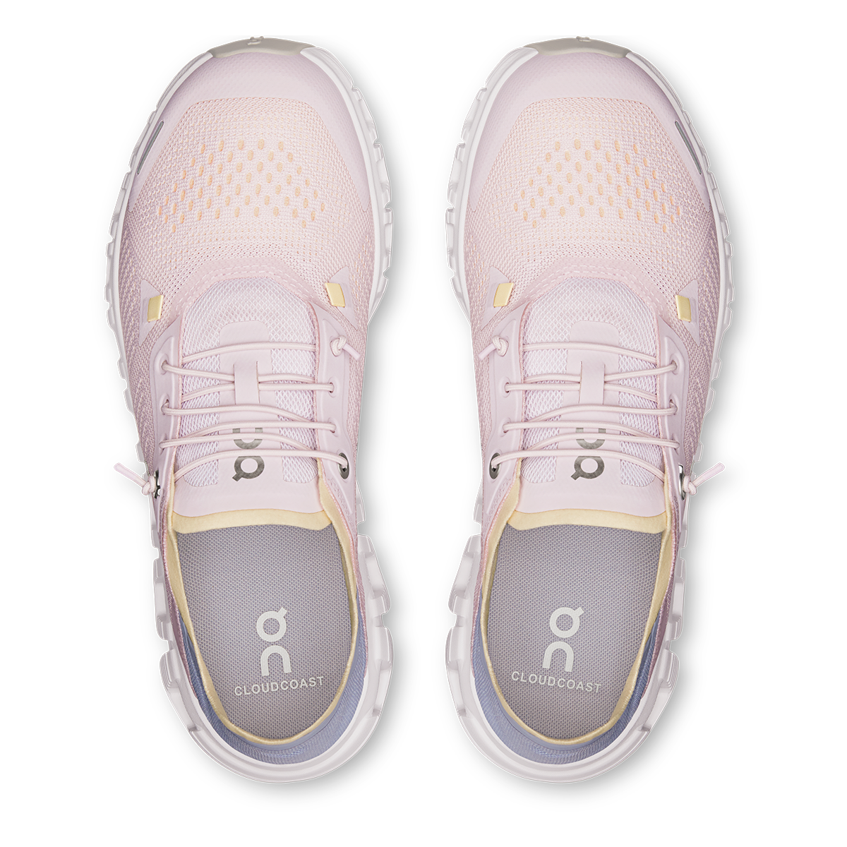 ON Cloud 6 Coast — Aloe - Limelight — Size B — Width 7 — Back View