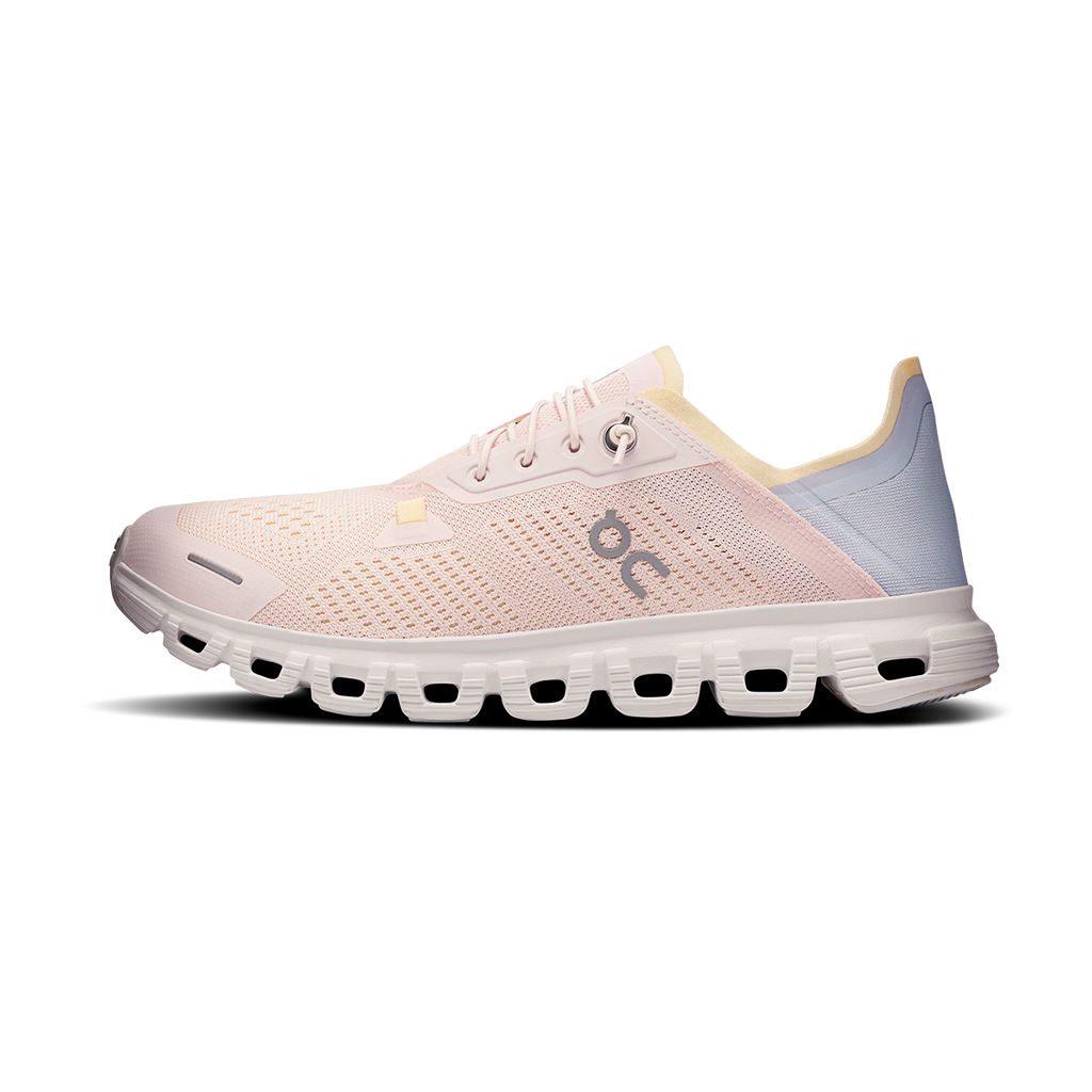 ON Cloud 6 Coast — Aloe - Limelight — Size B — Width 7 — Side View