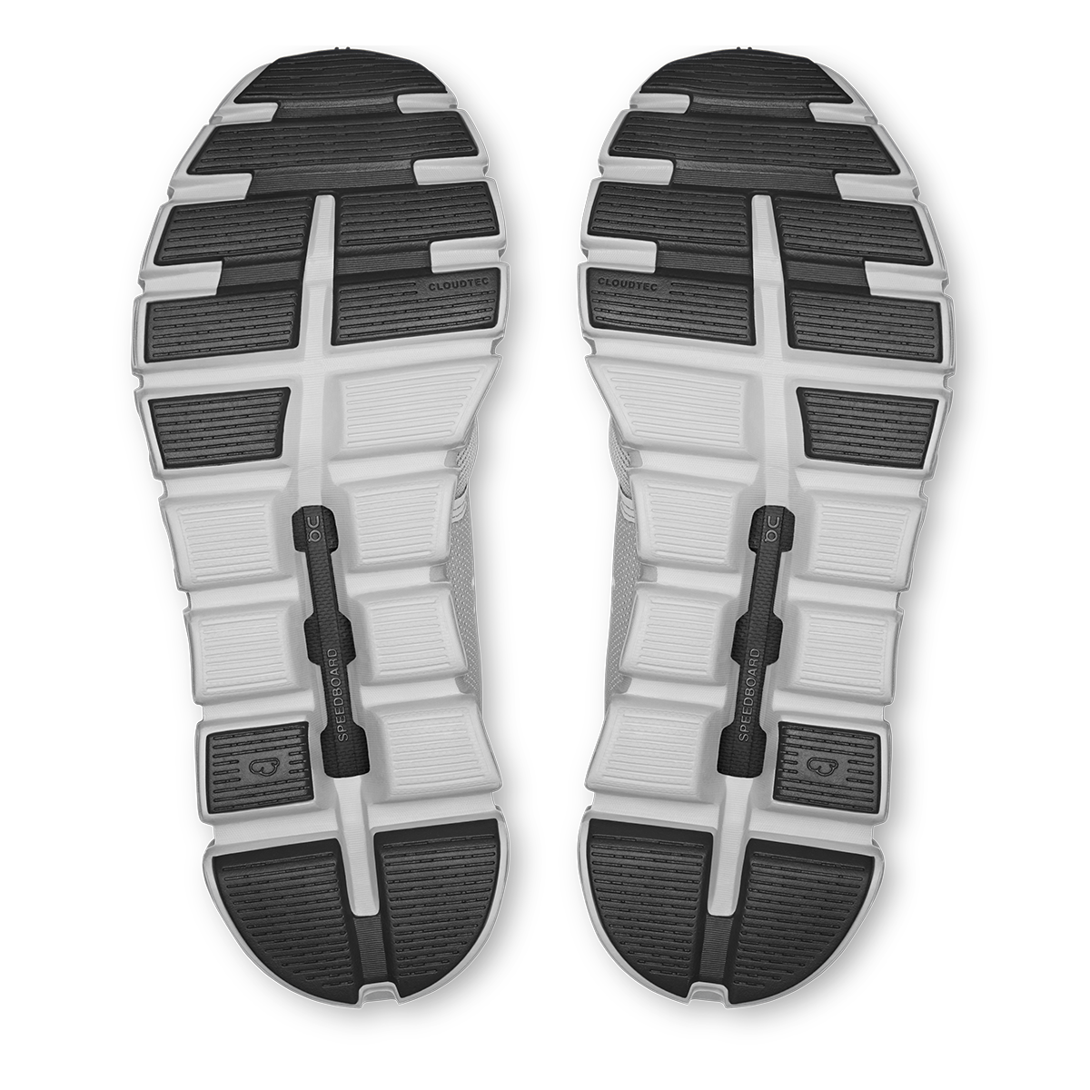 ON Cloud 6 — Glacier - White — Size B — Width 5 — Alternate View 45