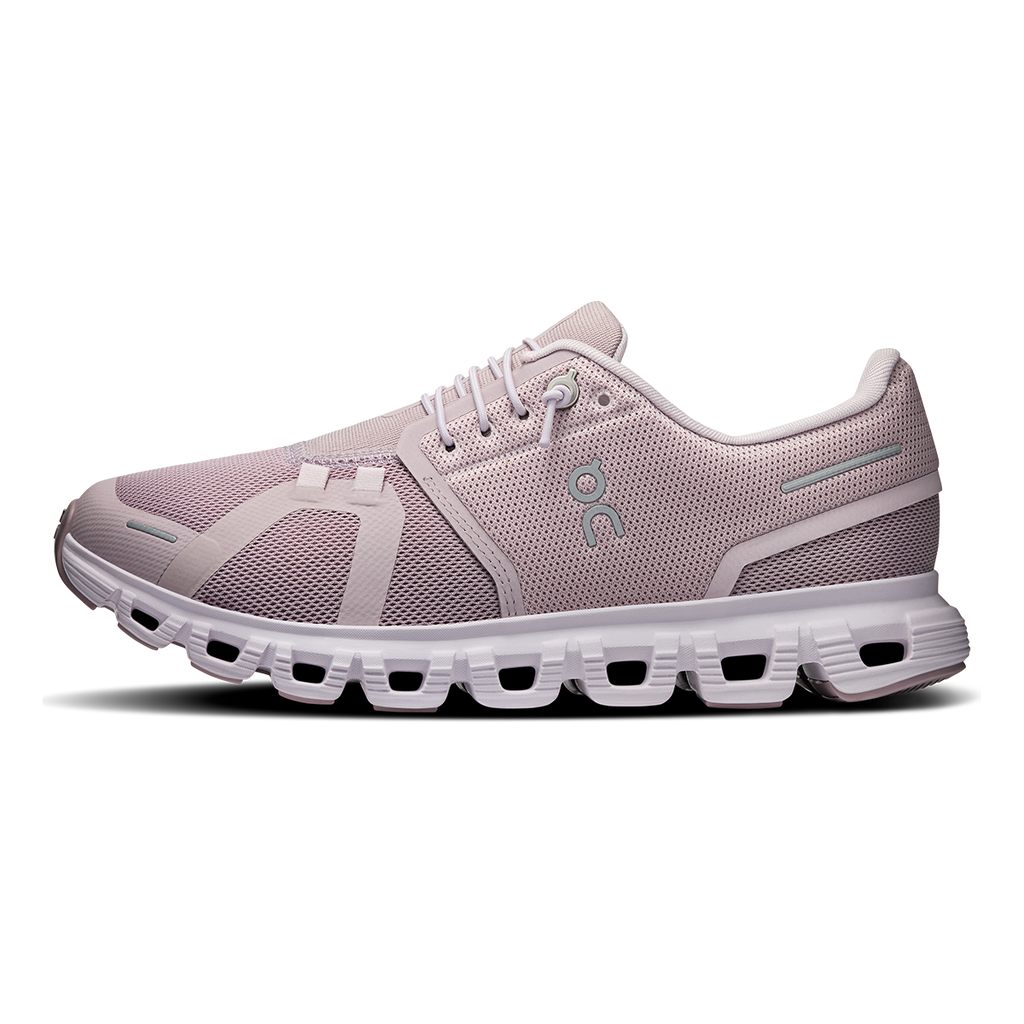 ON Cloud 6 — Glacier - White — Size B — Width 5 — Lifestyle View