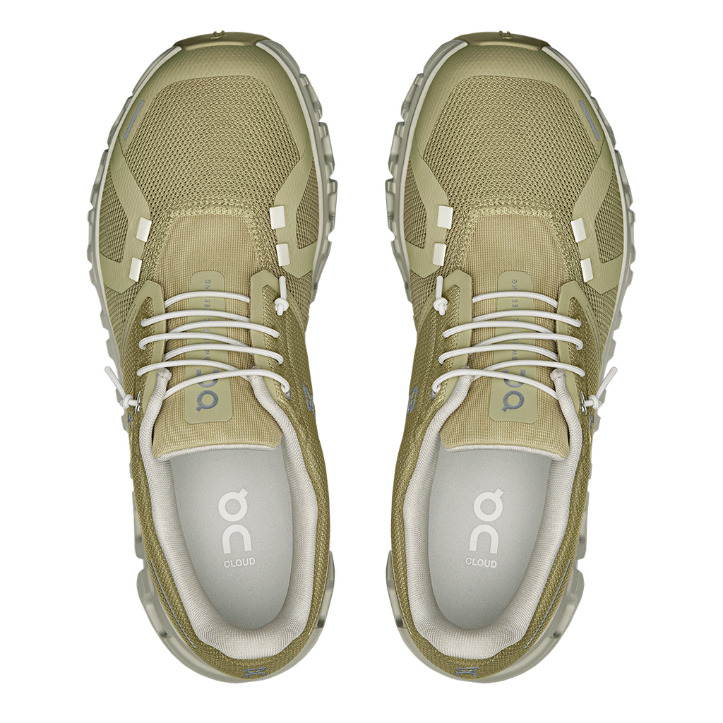 ON Cloud 6 — Glacier - White — Size B — Width 5 — Back View