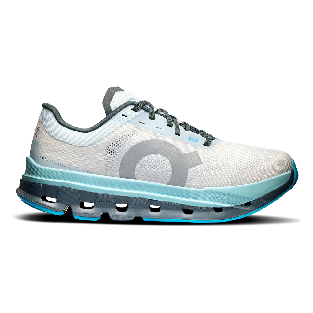 ON Cloudflow V5 — Fog - Eclipse — Size B — Width 5 — Front View