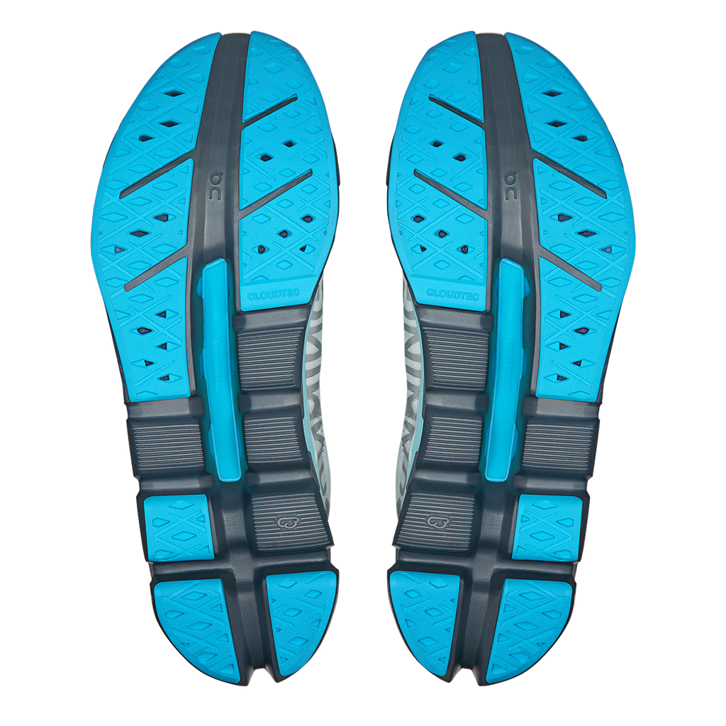 ON Cloudflow V5 — Fog - Eclipse — Size B — Width 5 — Top View