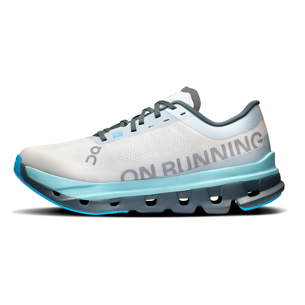 ON Cloudflow V5 — Fog - Eclipse — Size B — Width 5 — Side View
