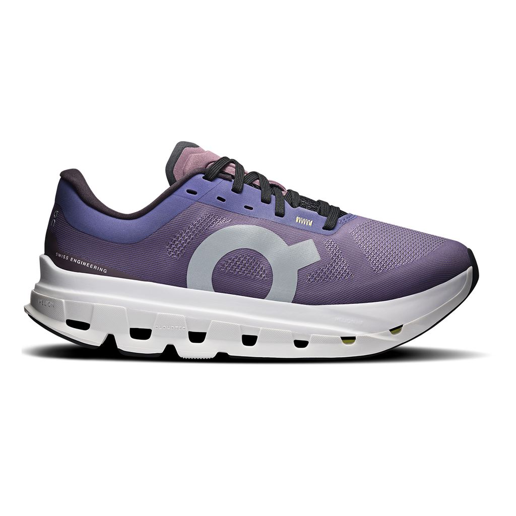 ON Cloudflow V5 — White - Lime — Size D — Width 8 — Alternate View 25