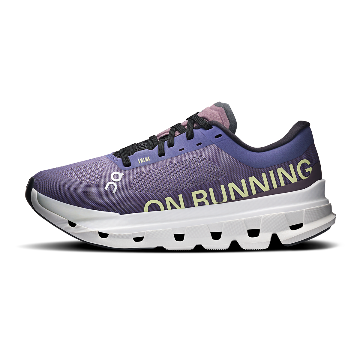 ON Cloudflow V5 — White - Lime — Size D — Width 8 — Alternate View 26