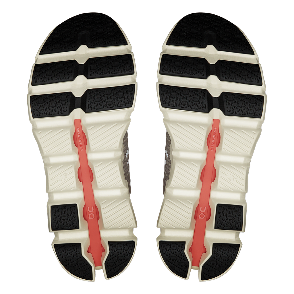 ON Cloudswift V4 — Black - White — Size B — Width 5 — Top View