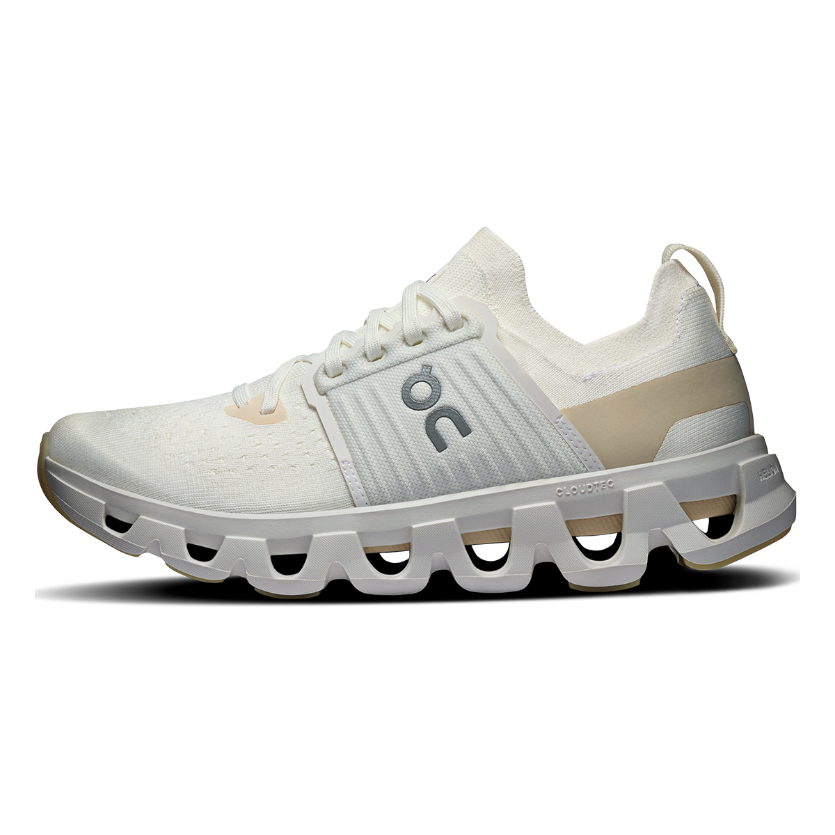 ON Cloudswift V4 — Black - White — Size B — Width 5 — Lifestyle View