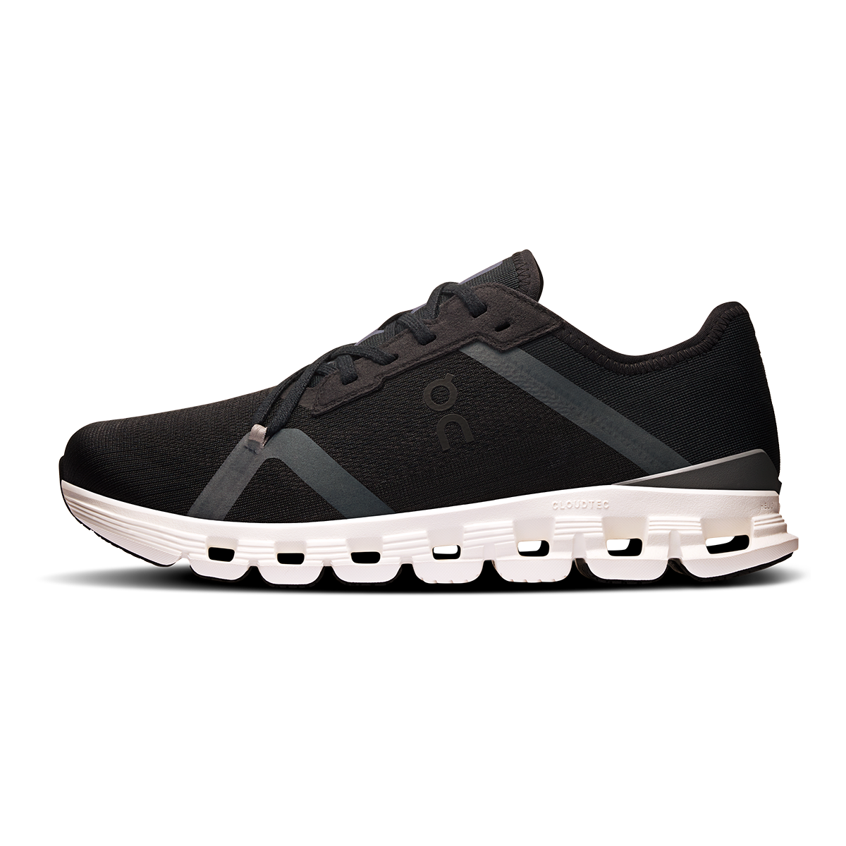 ON Cloud X V4 AD — Black - Asphalt — Size D — Width 9 — Lifestyle View