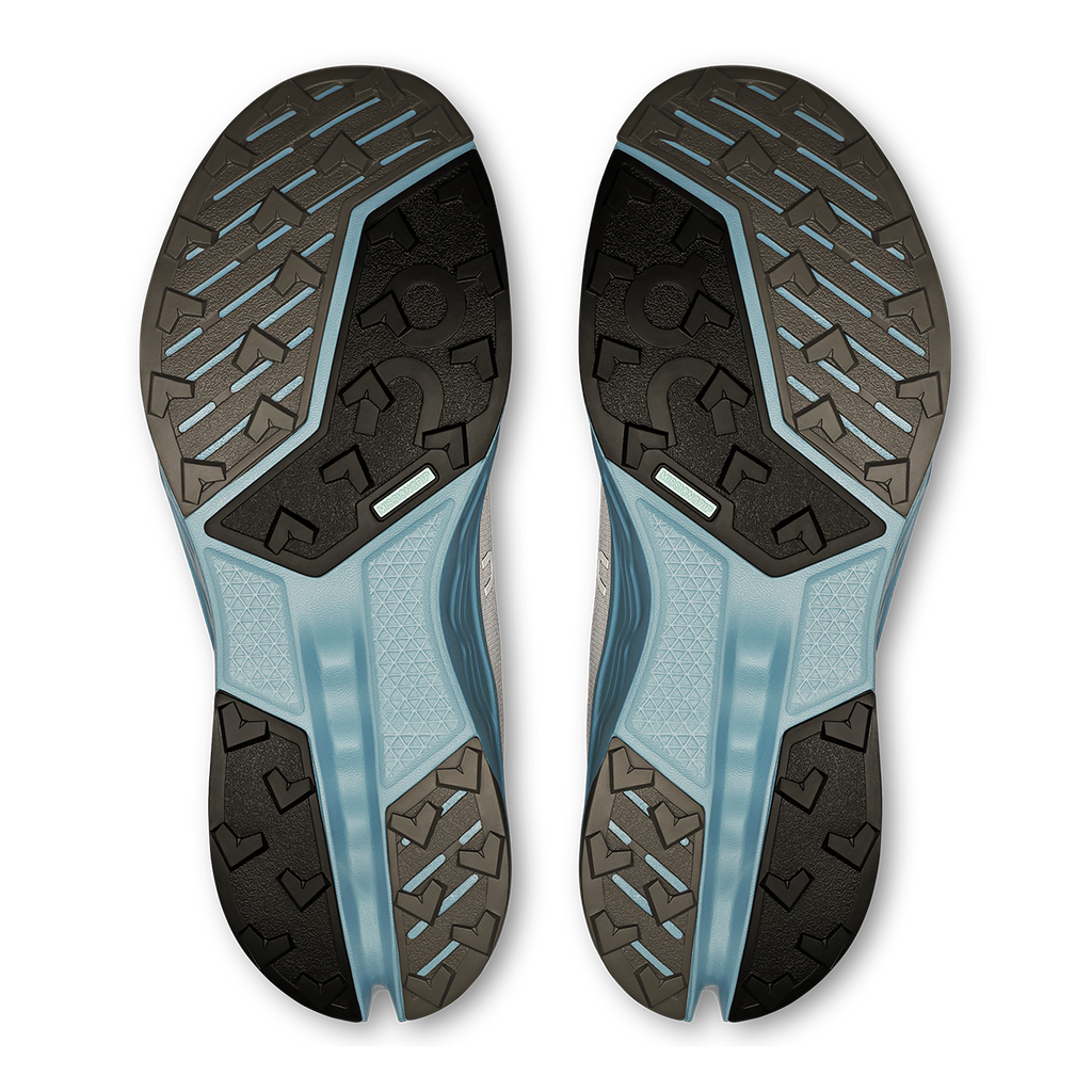 ON Cloudsurfer Trail 2 — Lily - Gardenia — Size B — Width 5 — Top View