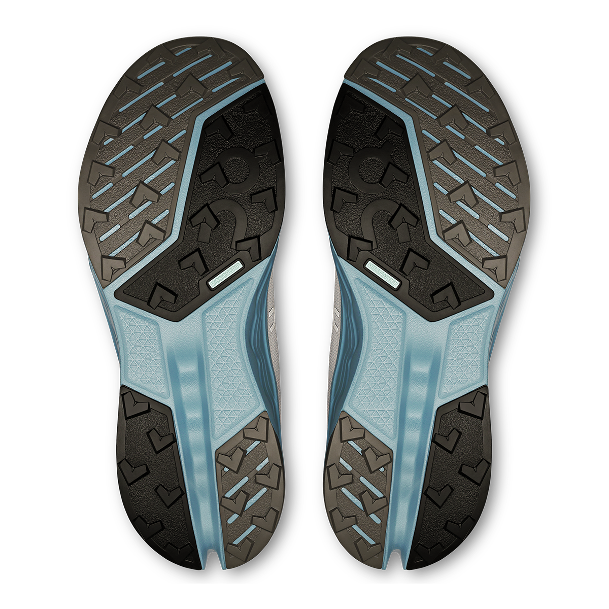 ON Cloudsurfer Trail 2 — Lily - Gardenia — Size B — Width 5 — Top View