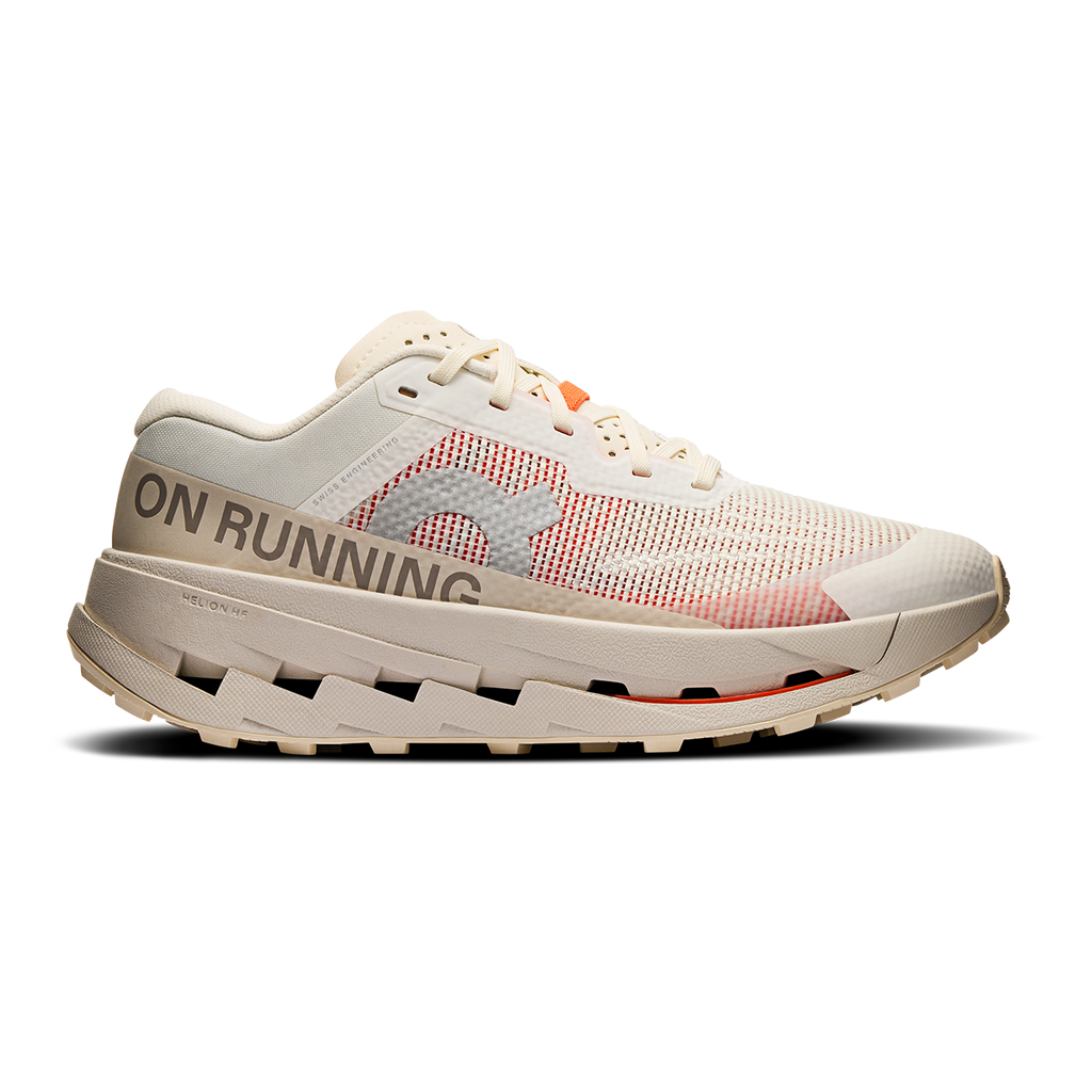 ON Cloudultra V3 — Ivory - Pearl — Size B — Width 7.5 — Front View