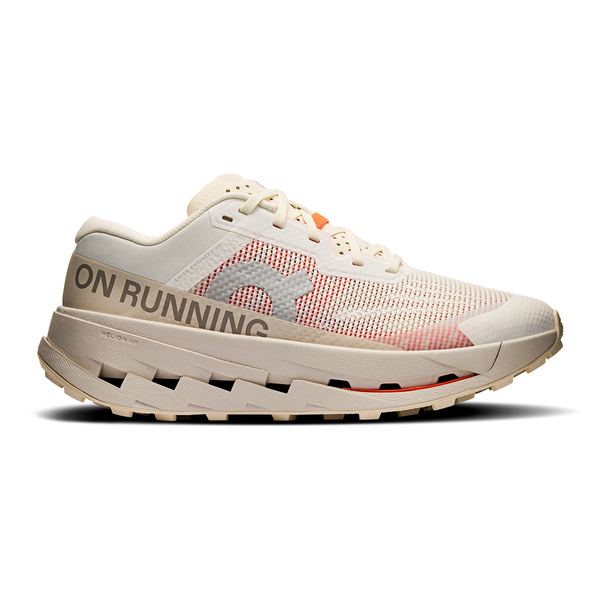 ON Cloudultra V3 — Ivory - Pearl — Size B — Width 7.5 — Front View