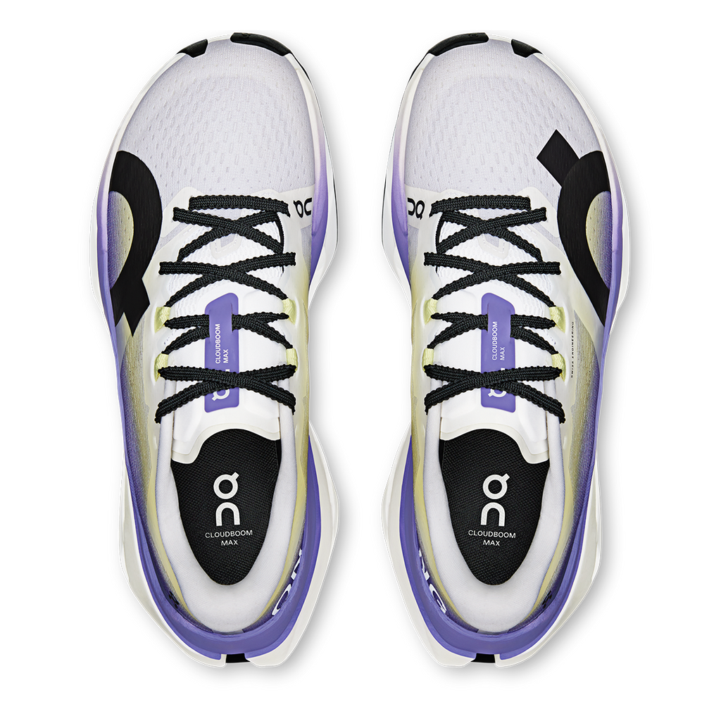 ON Cloudboom Max — White - Black — Size B — Width 6 — Alternate View 15