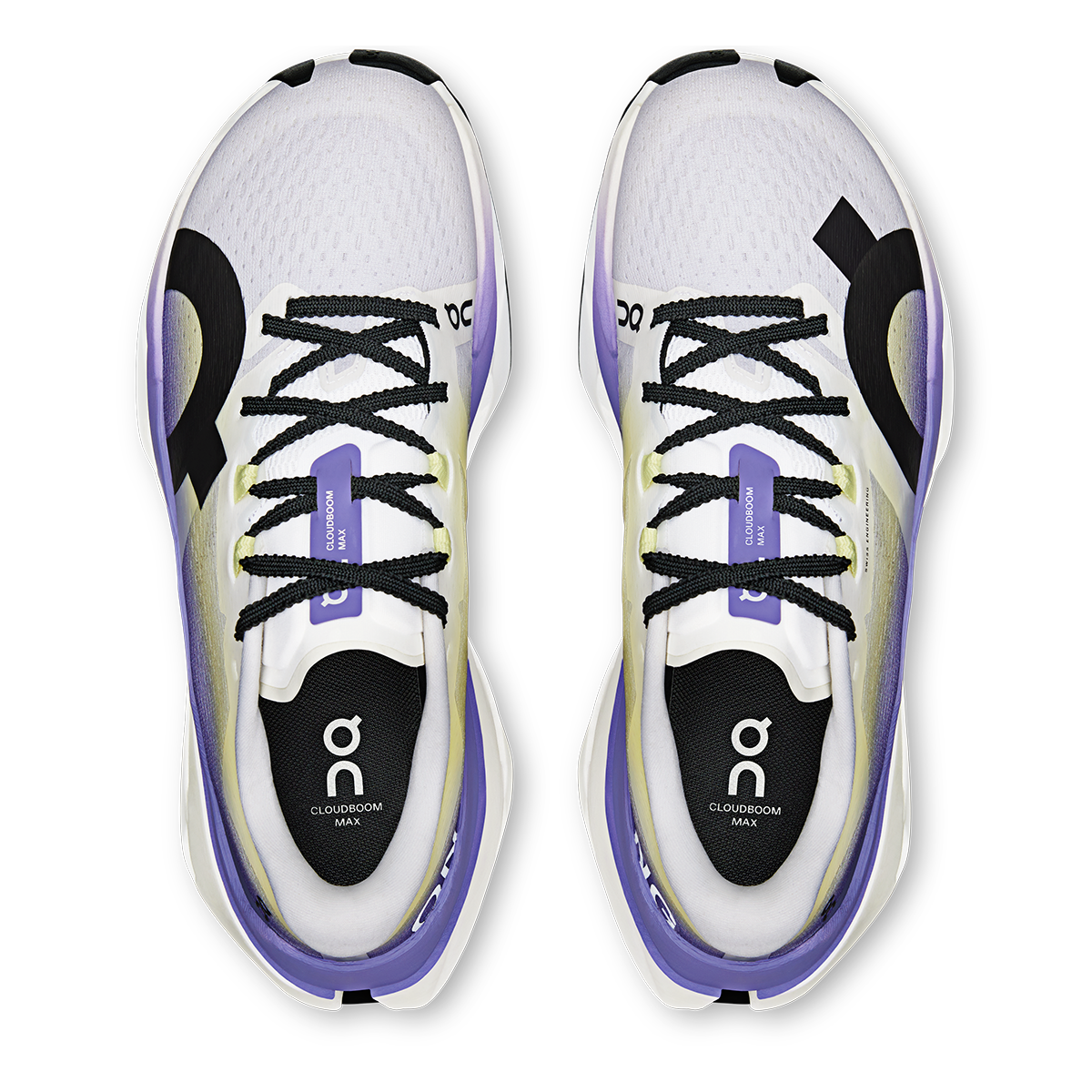 ON Cloudboom Max — White - Black — Size B — Width 6 — Alternate View 15