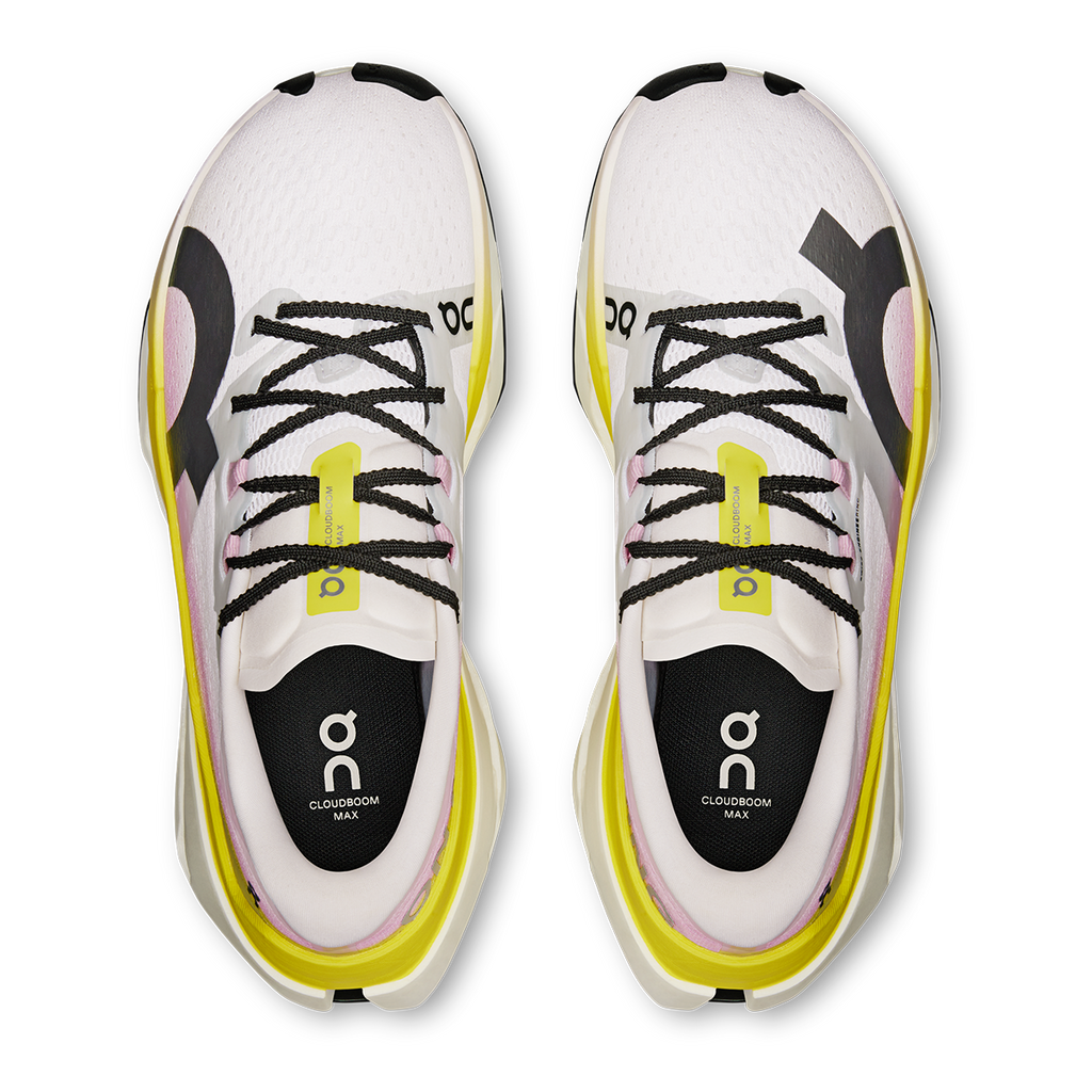 ON Cloudboom Max — White - Black — Size B — Width 6 — Alternate View 7