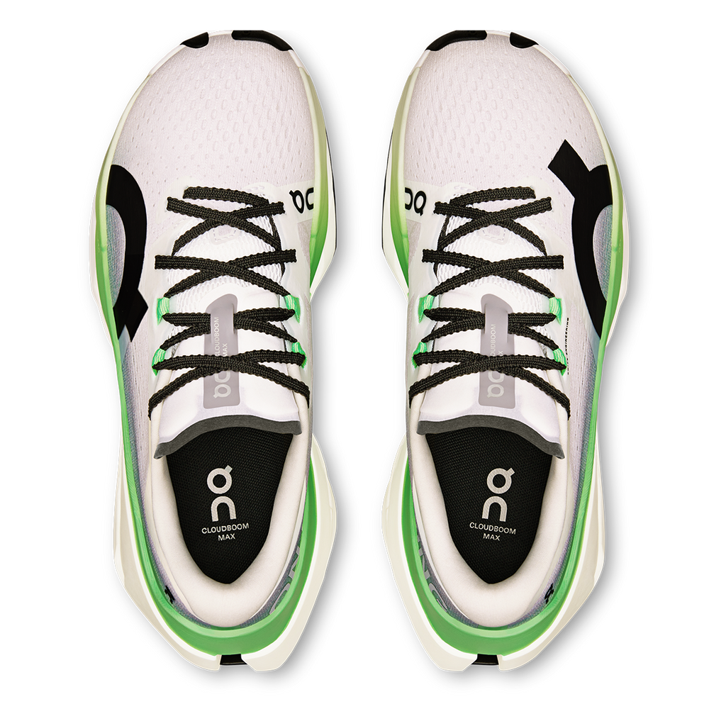 ON Cloudboom Max — White - Black — Size D — Width 13 — Alternate View 7