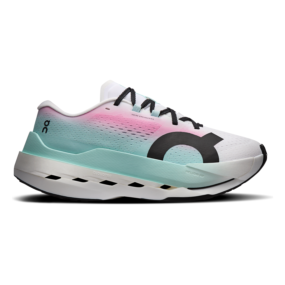 ON Cloudboom Max — White - Black — Size B — Width 6 — Alternate View 17