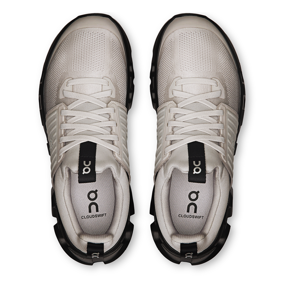 ON Cloudswift Youth — Black - Eclipse — Size Y — Width 3.5 — Back View