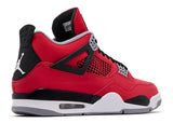 Air Jordan 4 Retro — Fire Red and Black — Size US M 3.5 - US W 5 — Back View