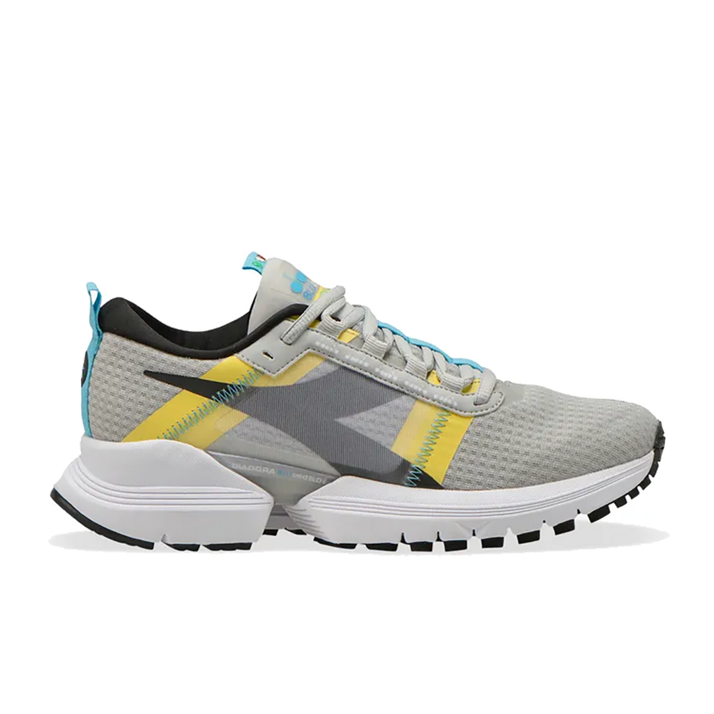 Diadora Mythos Blushield Elite Trx 2 — Jazzy - Black - Bellflower — Size B — Width 6 — Side View