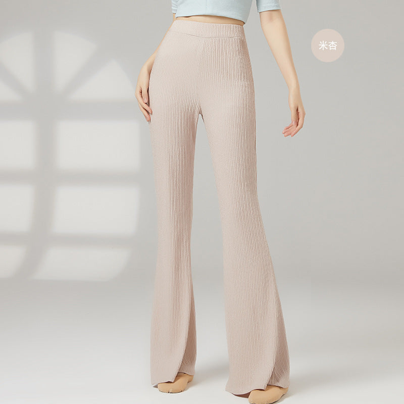 Body Training Pant — Beige Apricot — Size L — Top View