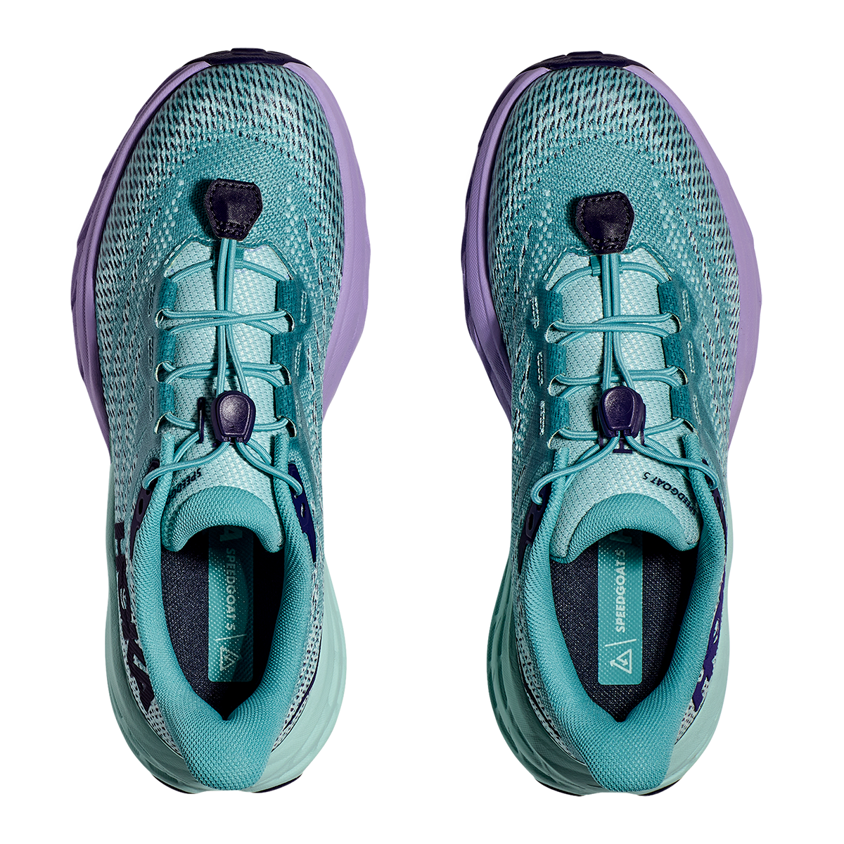 Hoka Speedgoat 5 — Citrus Glow - Vibrant Orange — Size Y — Width 3.5 — Back View