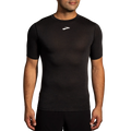 Brooks High Point Short Sleeve — Black — Size Small — Front View