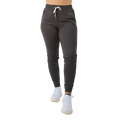F2R Catatonic Jersey Crew Pocket Jogger — Heather Black — Size XSmall — Front View