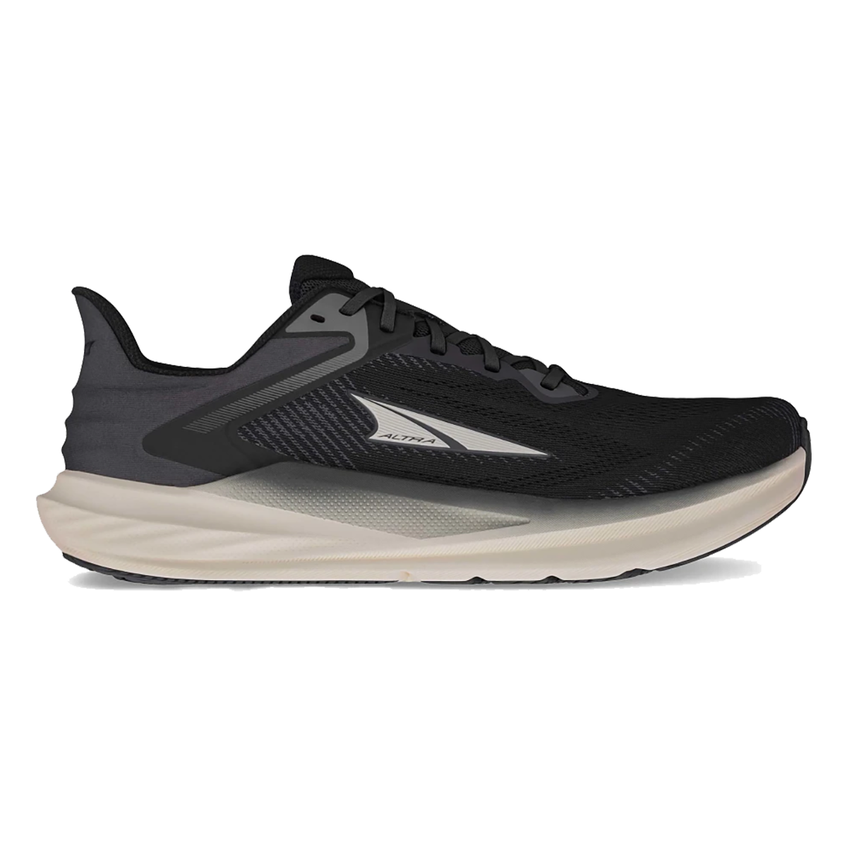 Altra Torin 8 — Black - White — Size D — Width 7 — Front View