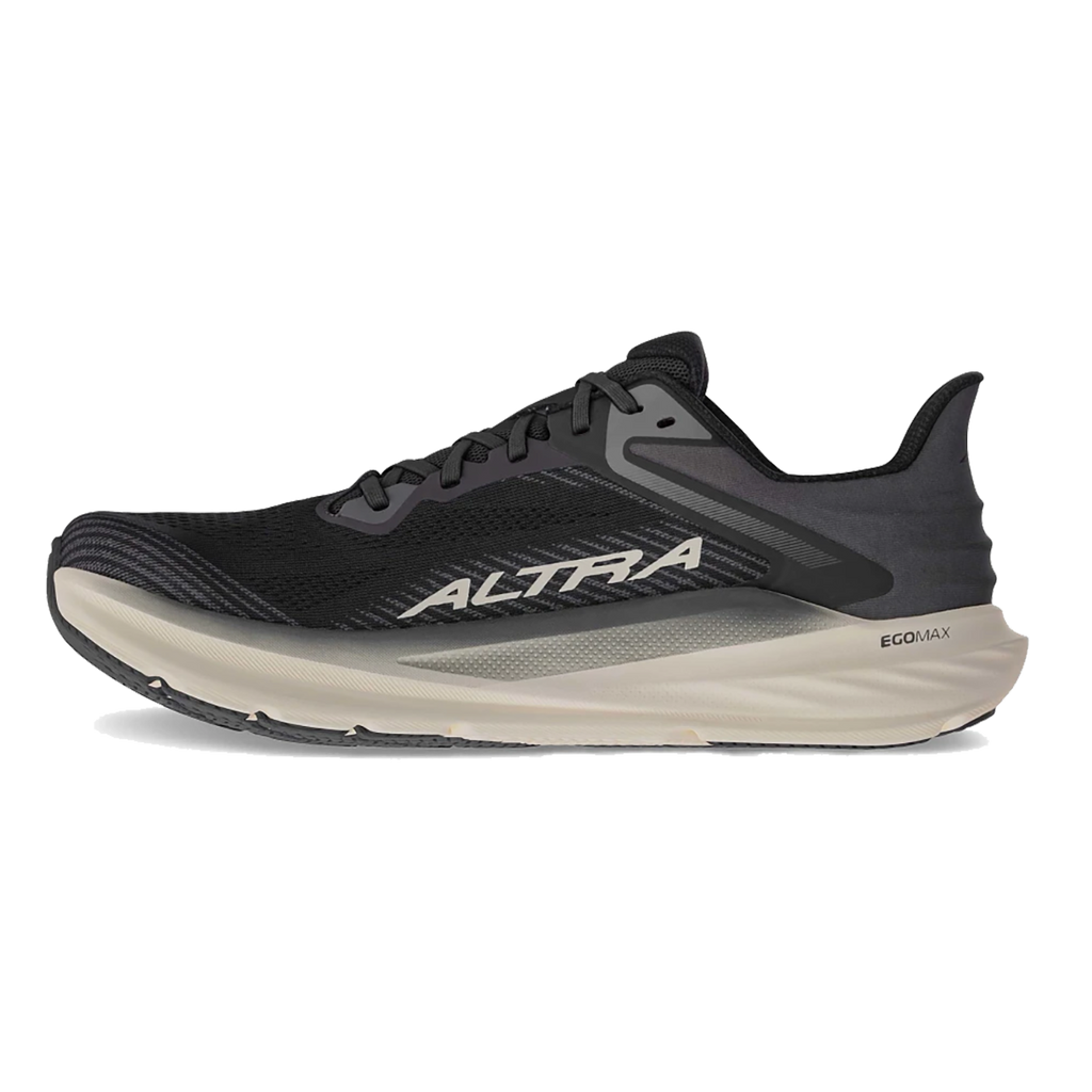 Altra Torin 8 — Black - White — Size D — Width 7 — Side View
