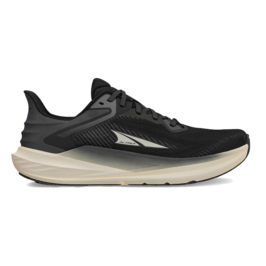 Altra Torin 8 — Black - White — Size B — Width 5.5 — Front View