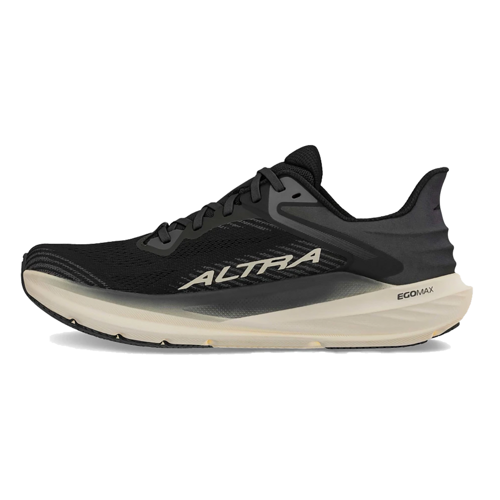 Altra Torin 8 — Black - White — Size B — Width 5.5 — Side View