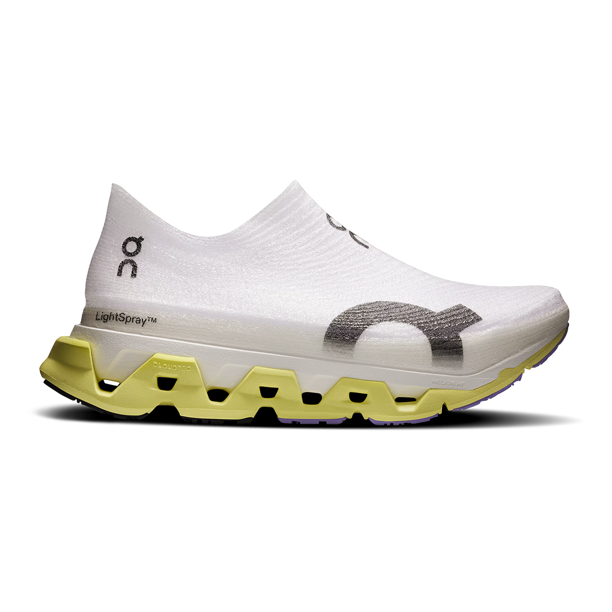 ON Cloudmonster 3 Hyper LS — Limelight - Bloom — Size D — Width 4.5 M / 6 W — Detail View