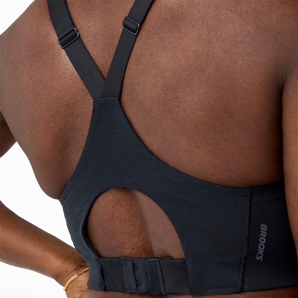 Brooks Limitless Racerback Bra — Black — Size 32B — Alternate View 7