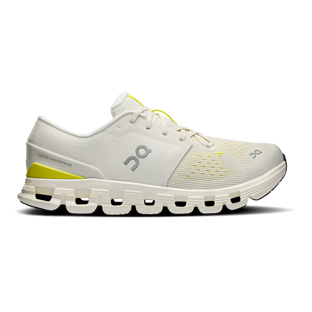ON Cloud X V4 — Black - Eclipse — Size D — Width 10 — Front View