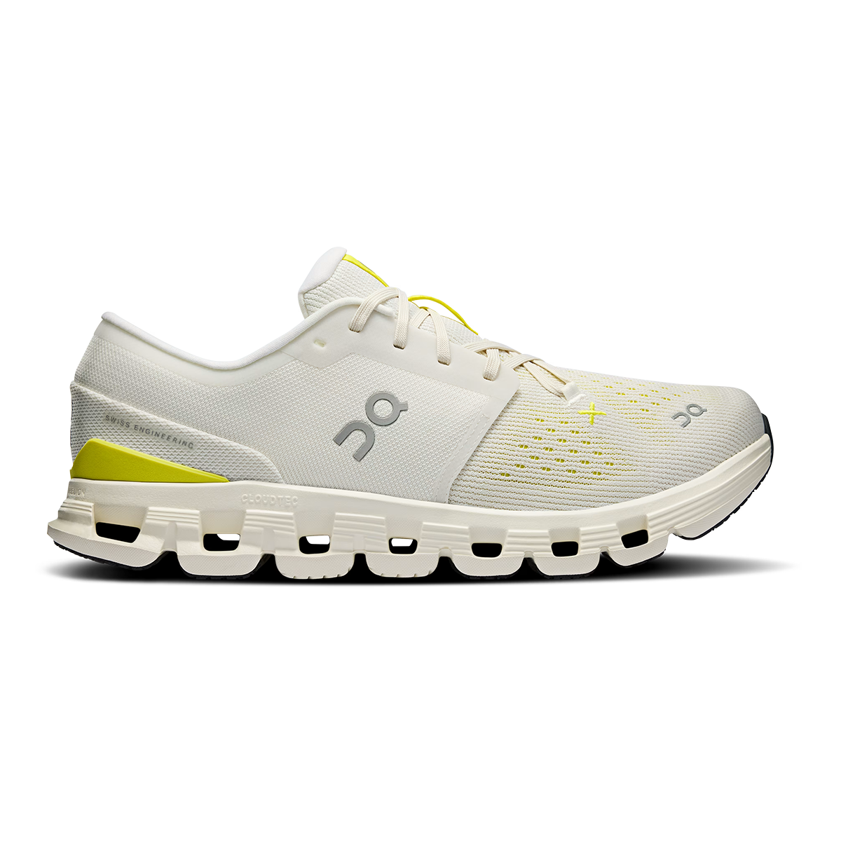 ON Cloud X V4 — Black - Eclipse — Size D — Width 10 — Front View
