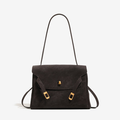 Womens Fashionable Retro Casual Minimalist Shoulder Bag