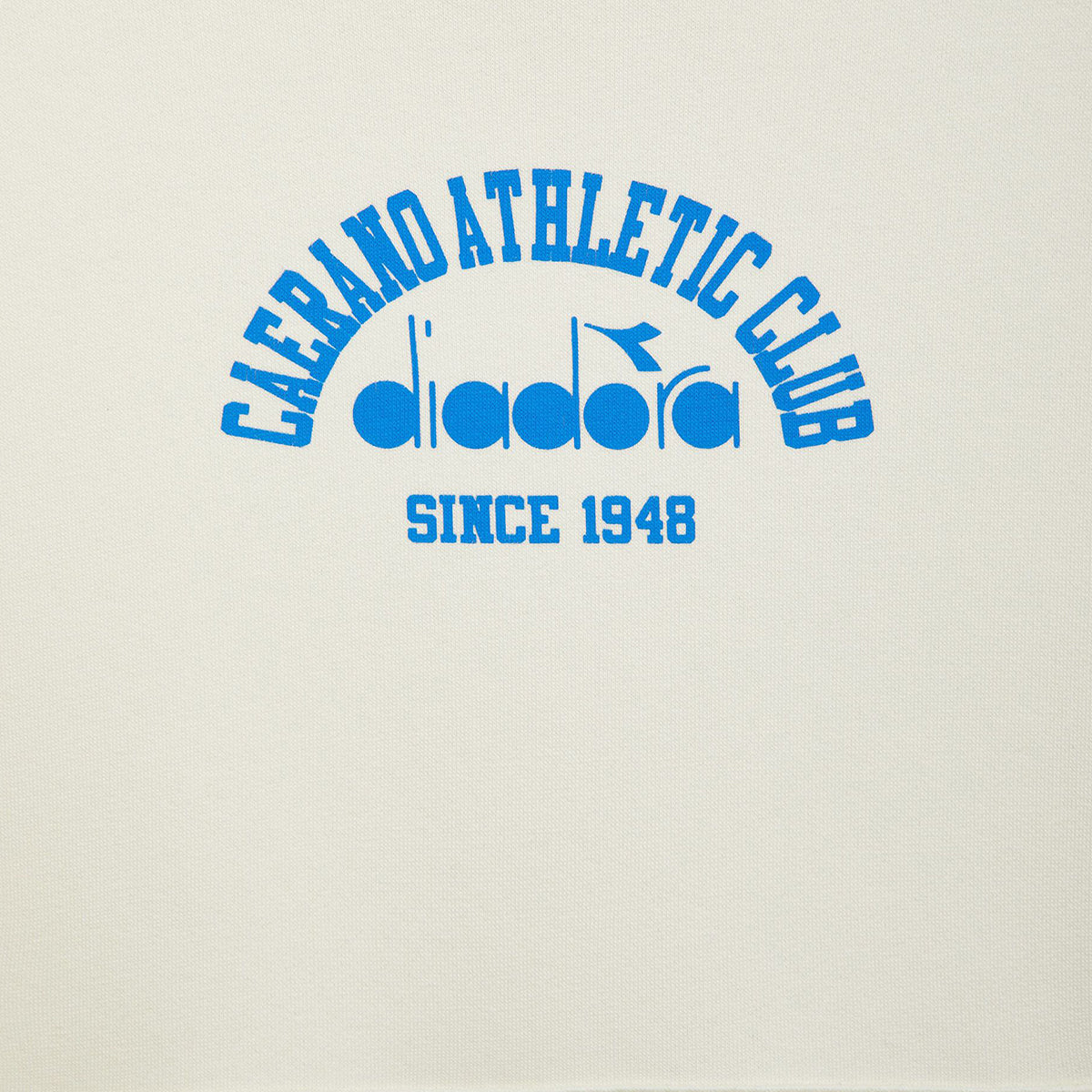 Diadora 1984 Athletic Club Hoodie — Butter White — Size XSmall — Back View