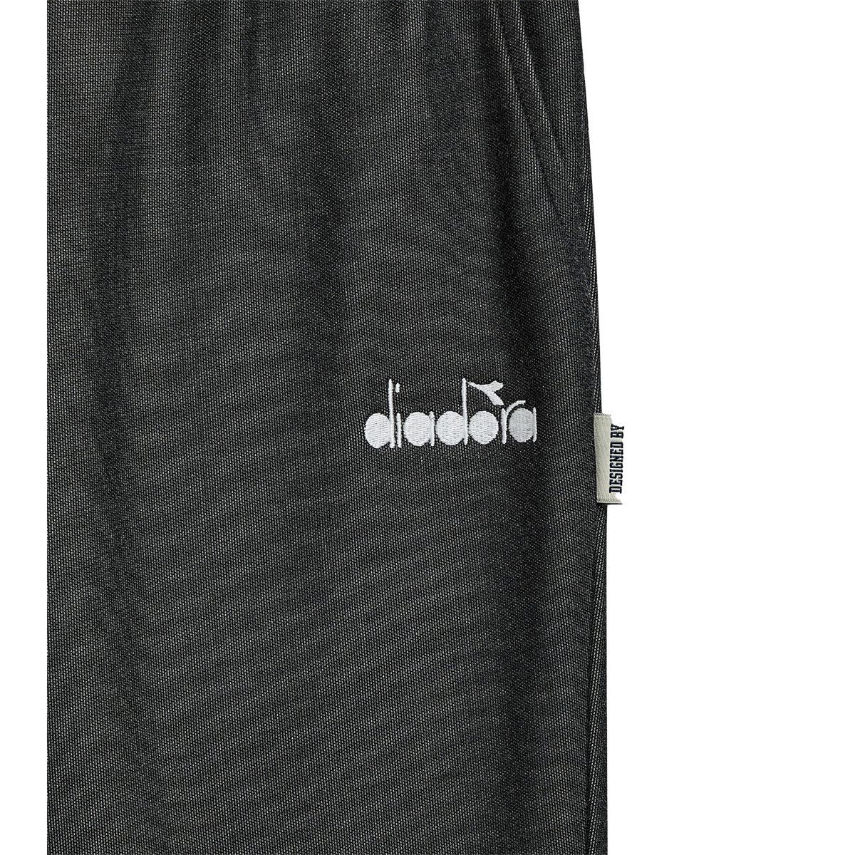 Diadora 80S Track Pants — Whisper White — Size Small — Top View