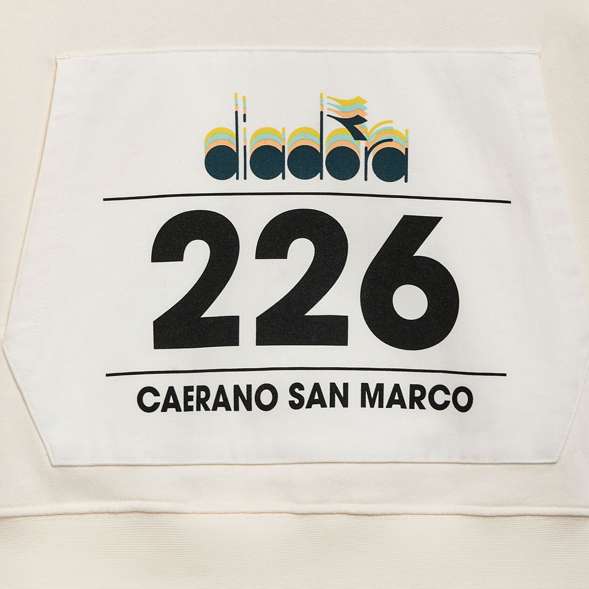 Diadora G.D. 1984 (226) Hoodie — Whisper White — Size Small — Alternate View 11