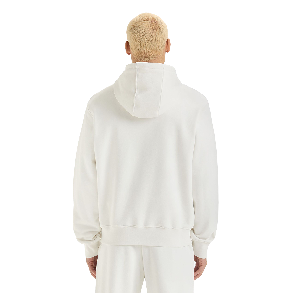 Diadora Hoodie Athl. Logo — White Milk — Size Large — Alternate View 11