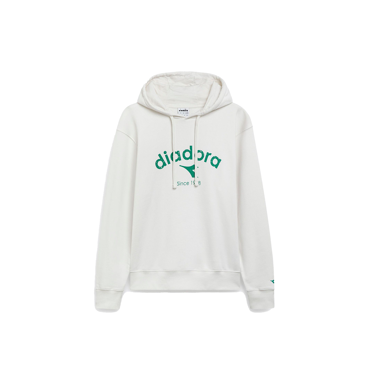 Diadora Hoodie Athl. Logo — White Milk — Size Large — Alternate View 12