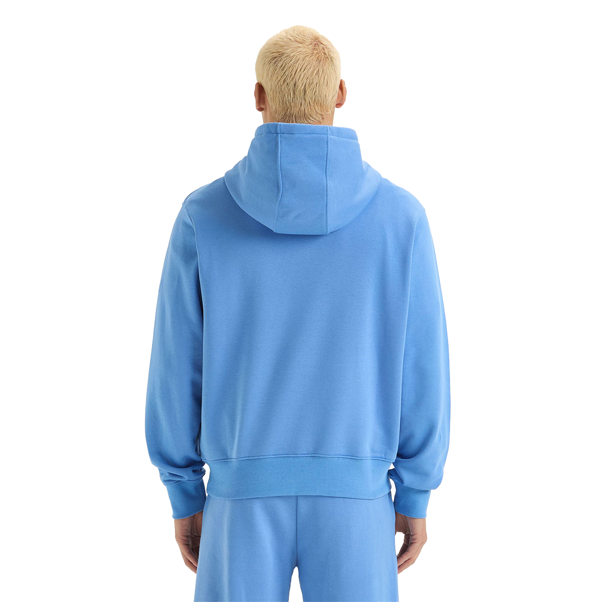 Diadora Hoodie Athl. Logo — White Milk — Size Large — Detail View