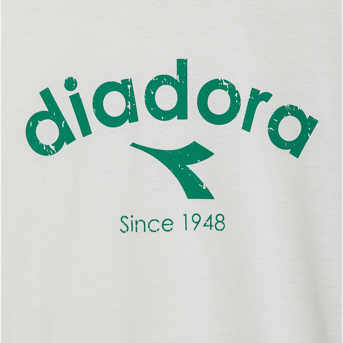 Diadora T-Shirt SS Athl. Logo — White Milk — Size Large — Alternate View 10