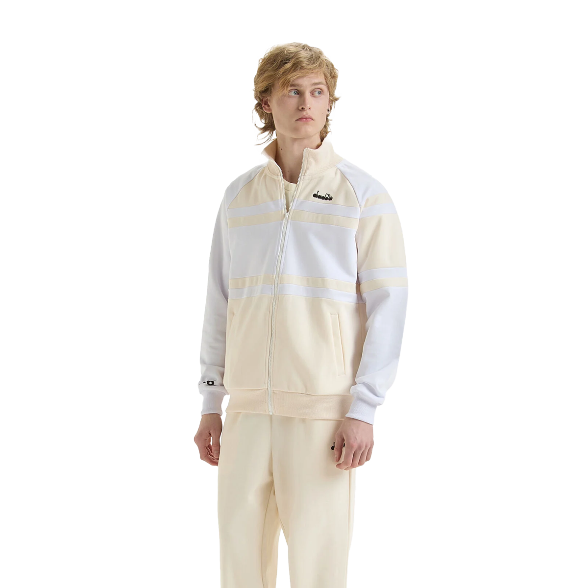 Diadora 80S Jacket — Whisper White — Size Medium — Alternate View 8