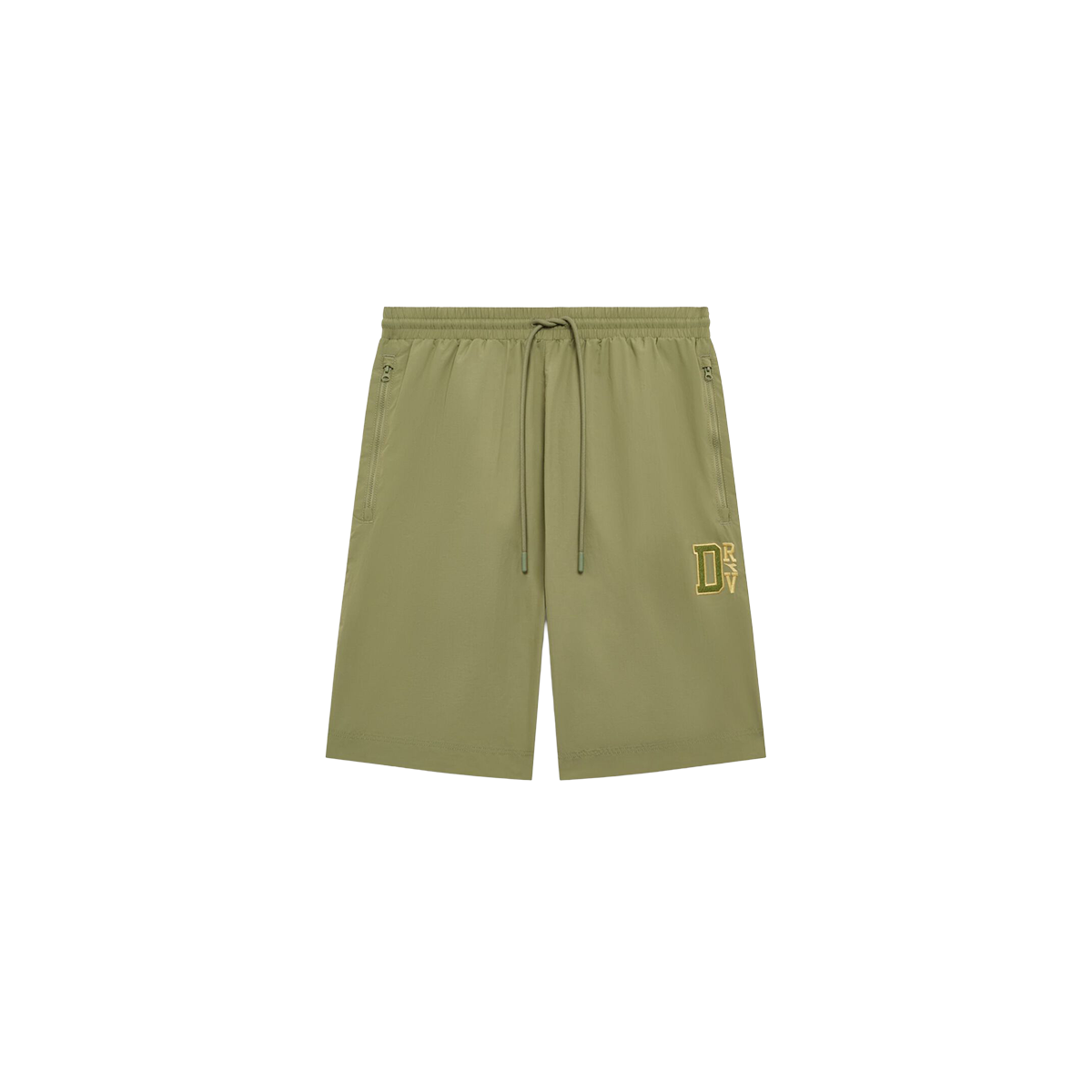 Diadora Shorts Run Valley — Sage Green — Size XXXSmall — Detail View