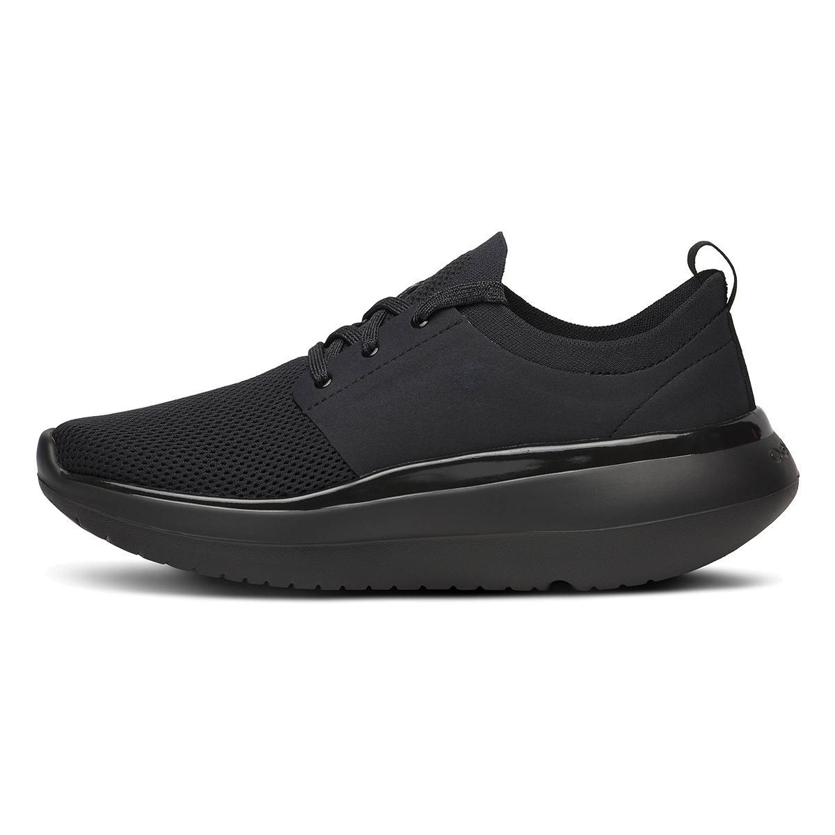 Oofos OOmy Stride — Black — Size B — Width 7 — Alternate View 10